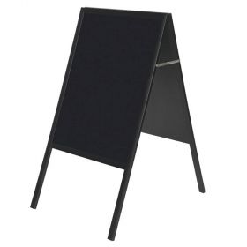 Panou stradal cu 2 fete, 90x120 cm, rama lemn, BI-OFFICE Transitional DKT50404042